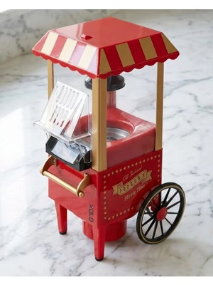 A-Luxe Yağsız Popcorn Makinesi Sıcak Hava ile Hızlı Patlatma