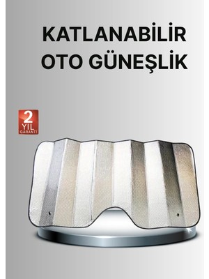 A-Luxe Katlanabilir Araba Güneşliği – Uv Işınlarına Karşı Maksimum Koruma