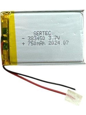 Skygo 383450 3.7V 750 Mah Li-Polymer Pil (DEVRELI/1.5A)