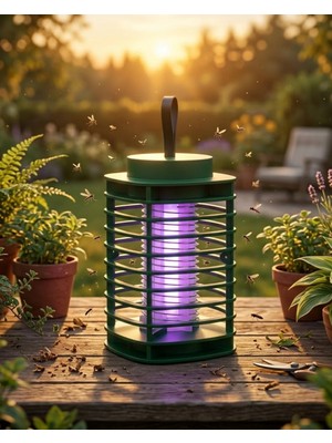 A-Luxe LED Sivrisinek Öldürücü Lamba Güçlü Uv Işık ve Elektrikli Tuzak Sistemi