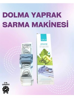A-Luxe Yaprak Sarma Makinesi – Üzüm, Lahana ve Pazı Için Otomatik Sarım Kolaylığı.