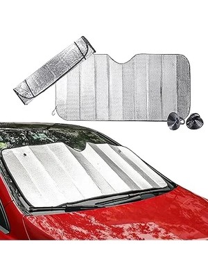 A-Luxe Araç Ön Cam Katlanabilir Güneşlik Isı Yansıma Önleyici Dacia Duster Honda Civic Ford Focus Skoda Superb