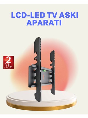 A-Luxe 32 Inç LED Tv Duvar Askı Aparatı Dayanıklı Metal Kolay Montaj
