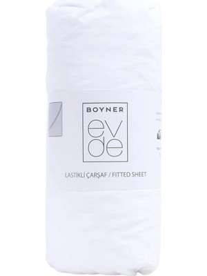 Boyner Evde Ekru Fitted Çift Kişilik Lastikli Çarşaf Nora