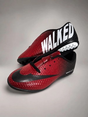 Mergenshoes 401 Kırmızı Halısaha Erkek Çocuk Futbol Spor Ayakkabı