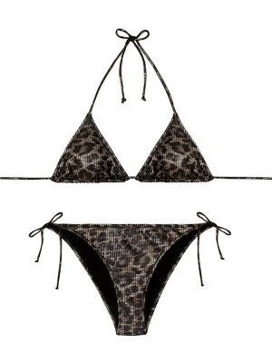 Slipstop Kahverengi Kadın Bikini Takım SB2544000308