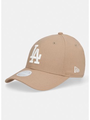 New Era 60856358 Wmns Lınen 9forty Losdod Bej Logo Baskılı Kadın Şapka