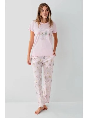 Amora Fancy Clothing Rolypoly RP3810-S Kadın Kısa Kol Pijama Takımı