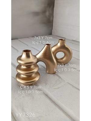 Yoyomold YY7326 Mini Hm Vazo Set Silikon Kalıp