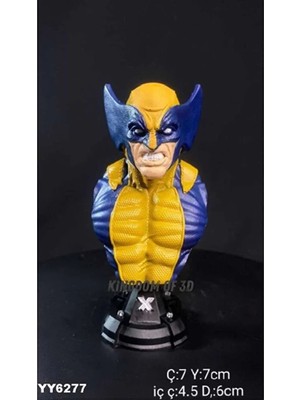 Yoyomold YY6277 Wolverine Büst X-Men Figür Büst Silikon Kalıp