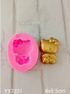 Yoyomold YY7331 Hello Kitty 2d Biblo Silikon Kalıp