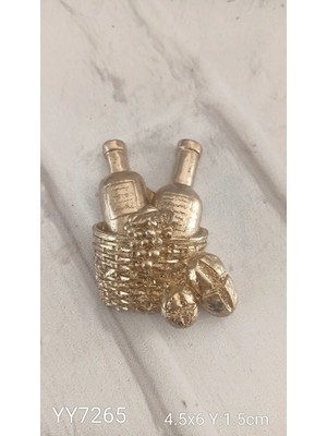 Yoyomold YY7265 Sepette Şişe Magnet Biblo Silikon Kalıp