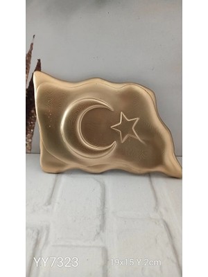Yoyomold YY7323 Türk Bayraği Biblo Silikon Kalıp