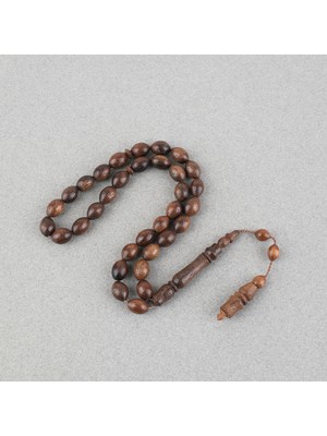 Lapisdo Mango Ağacı Beyzi Kesim 8X10MM Tesbih