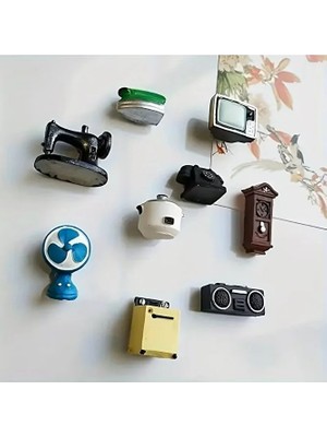 Yoyomold YY6288 9 Adet Minyatür Elektrikli Ev Aletleri Silikon Kalıp