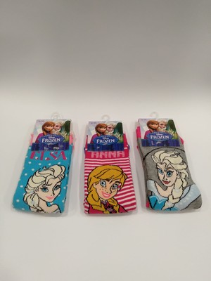 Çimpa Frozen 5755 Lisanslı 3'lü Soket Çorap