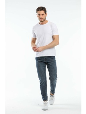 Nacar Store Premium Yazlık Düz Renk Basic T-Shirt