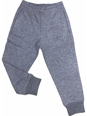 Nacar Store Unisex Çocuk Bordo Likralı Eşofman Altı