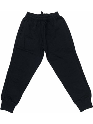 Nacar Store Unisex Çocuk Bordo Likralı Eşofman Altı