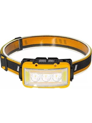 Motto Ticaret Powermaster S03 Sarı Sensörlü Kafa Lambası