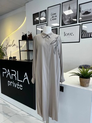 Parla Prive Boncuk ve Taş Detaylı Tunik