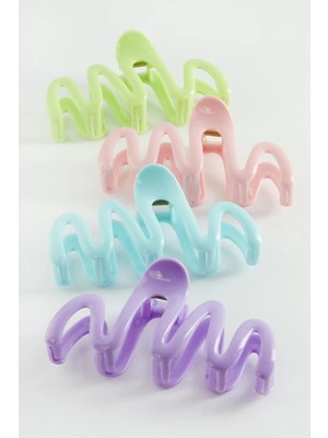 Marsilyan Zikzak Renkli Mandal Toka 12 cm