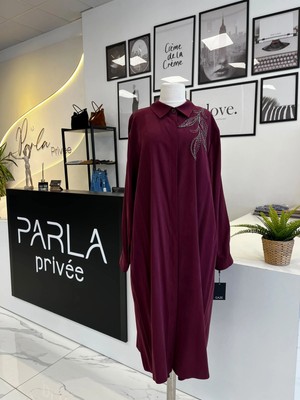 Parla Prive Boncuk ve Taş Detaylı Tunik