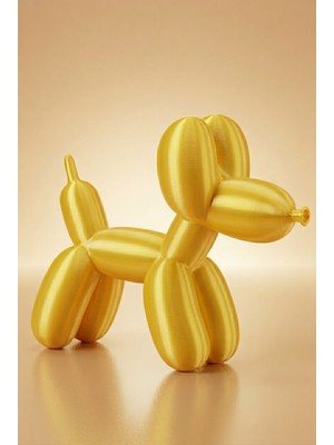 Craftopya Dekoratif Balon Köpek Biblo - Modern Pop Art Masaüstü Obje
