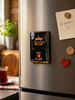 Seymen Bıçakçılık Çaykur Altınbaş Çayı Tasarımlı Magnet – Buzdolabı Süsü Hediyelik Mağnet