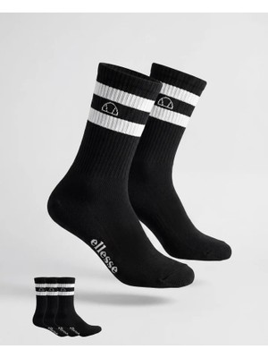 Ellesse Erkek 3lü Çorap 6SM9016-SIYAH