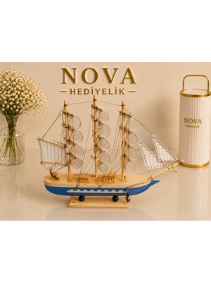 Novahediyelik Dekoratif Maket Gemi - 27 x 26 cm
