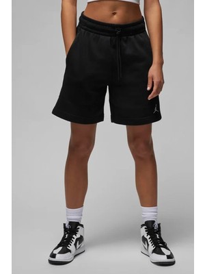 Nike Jordan Brooklyn Fleece Womens Short Pamuklu Kadın Şort Siyah
