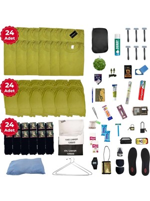 Kordak 24'lü Jandarma Bilecik Full Bedelli Malzemeleri Seti