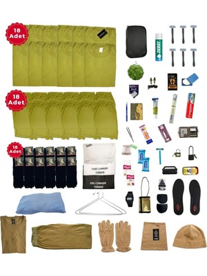 Kordak 18'li Jandarma Kışlık Full Bedelli Askeri Ürün Kolisi