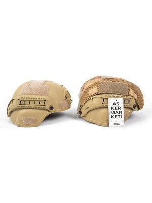 Kordak Kısa Jandarma Taktik Kask Kılıfı - Airsoft Kask Kılıfı