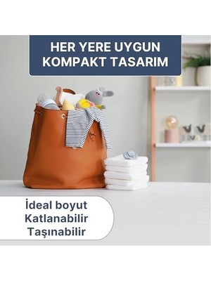Hd Group Bebek Bakım Örtüsü 60X60 cm – 120 Adet (12 Paket x 10’lu) Yatak Koruyucu Alt Açma Bezi