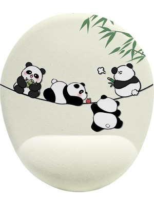 Hd Group Yaramaz Pandalar Bilek Destekli Mouse Pad