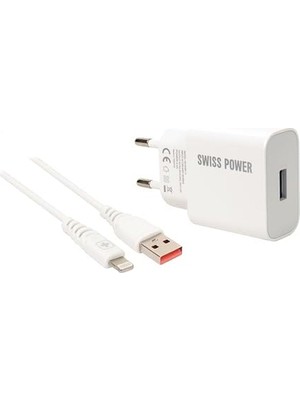 Hd Group Power 18W 3.0 Lightning ile Uyumlu Hızlı Şarj Seti Sws-A1 - Beyaz