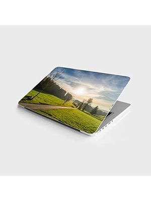 Hd Group Laptop Bilgisayar Notebook Pc Kaplama Etiketi Yol Ağaç