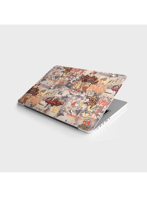 Hd Group Laptop Bilgisayar Notebook Pc Kaplama Etiketi Crazy Graffiti