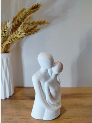 Hd Group Soyut Sevgi Heykeli – Minimalist & Anlam Yüklü Dekoratif Figür