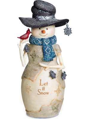 Hd Group Pavilion 81126 Let It Snow Schneemann Figur, 15,2 cm