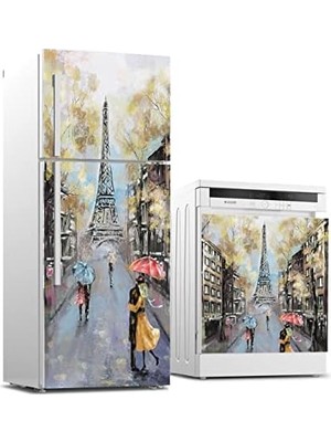 Hd Group Buzdolabı ve Bulaşık Makinası Beyaz Eşya Kaplama Eyfel Renk Yağlıboya
