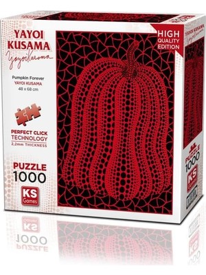 Hd Group Ks Puzzle 1000 Parçayayoi Kusama Pumpkin Forever