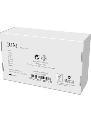 Hd Group Rim Kanca, 4 x 2 x 8,5 Cm, Siyah