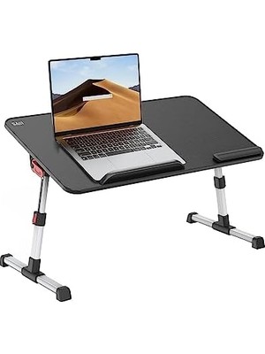 Hd Group Bix Saiji A8 Large Çok Fonksiyonlu Ayarlı Notebook Soğutuculu Çalışma Masası Siyah