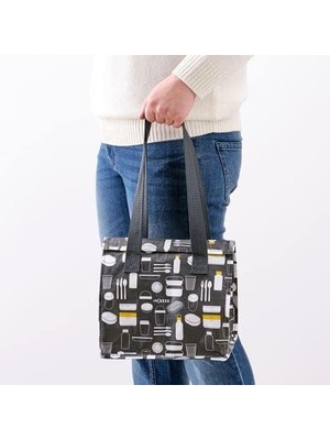 Hd Group Yemek Çantası Taşınır Siyah 5 kg Yıkanır Yemek Çantası