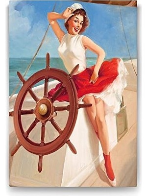 Hd Group Pin Up Denizci Tablosu - 50X75CM