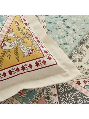 Hd Group EDELLA%100 Pamuk, Tek Kişilik Nevresim Takımı, Multicolor