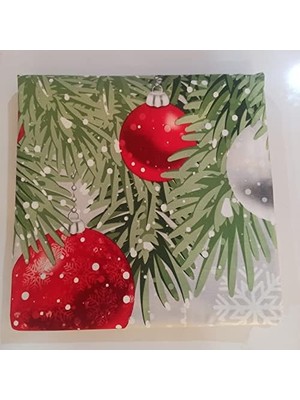 Hd Group Taç Snowflake DESENLI%100 Pamuk Nevresim Takımı, Yeşil, Çift Kişilik